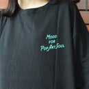 VINYL グラフィックTシャツ BIG T / さくらいはじめ / サングラス / ブラック