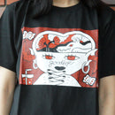 VINYL グラフィックTシャツ /オザキエミ /Goodbye /ブラック