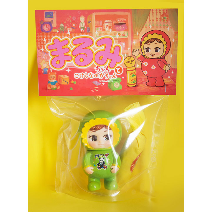 4/17 AM 10:00 (JST)-sale start Marumi-chan / animal tricycle panda (green) / swallow toy