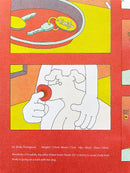 Thikity friends. 리소그래피 인쇄 포스터 Emily Thompson & Billy Thompson "Hi there" (빨강)