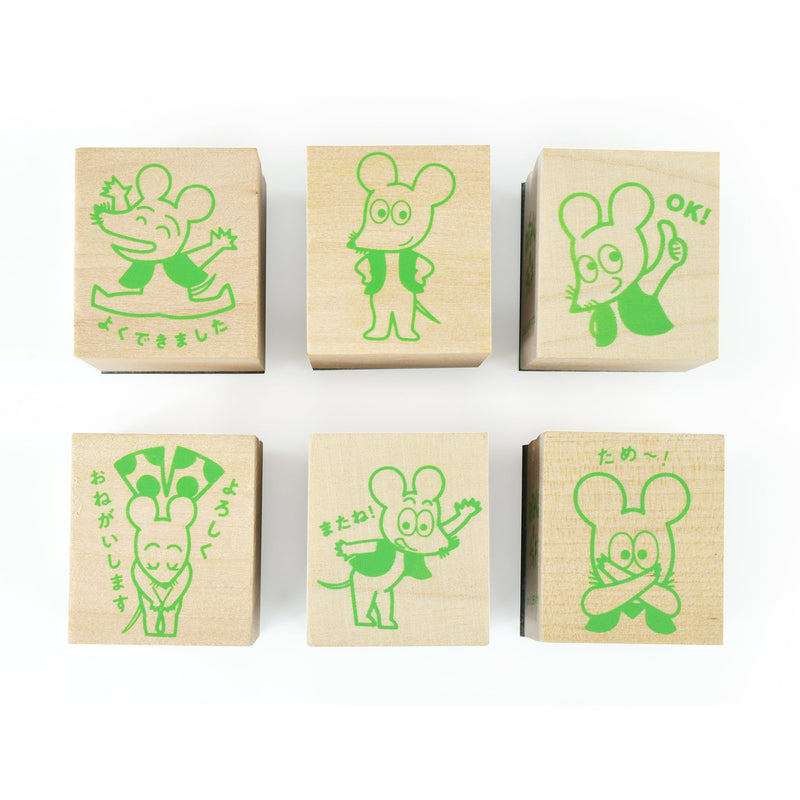Mouse stamp capsule toy