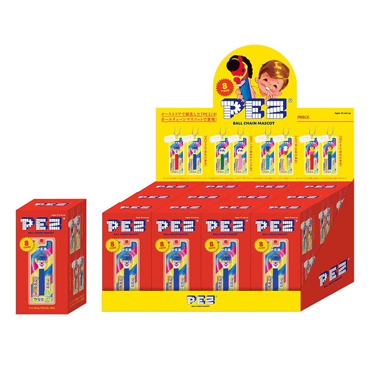 PEZ Ball Chain Mascot BOX