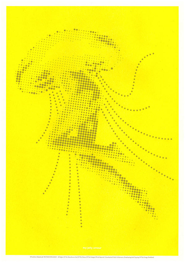 [Poster] My jelly amour - yellow / Yoshihiro Manate Waters / Orgasmo