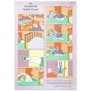 Thikity friends. 리소그래피 인쇄 포스터 Richard "I'm coming" (보라색)