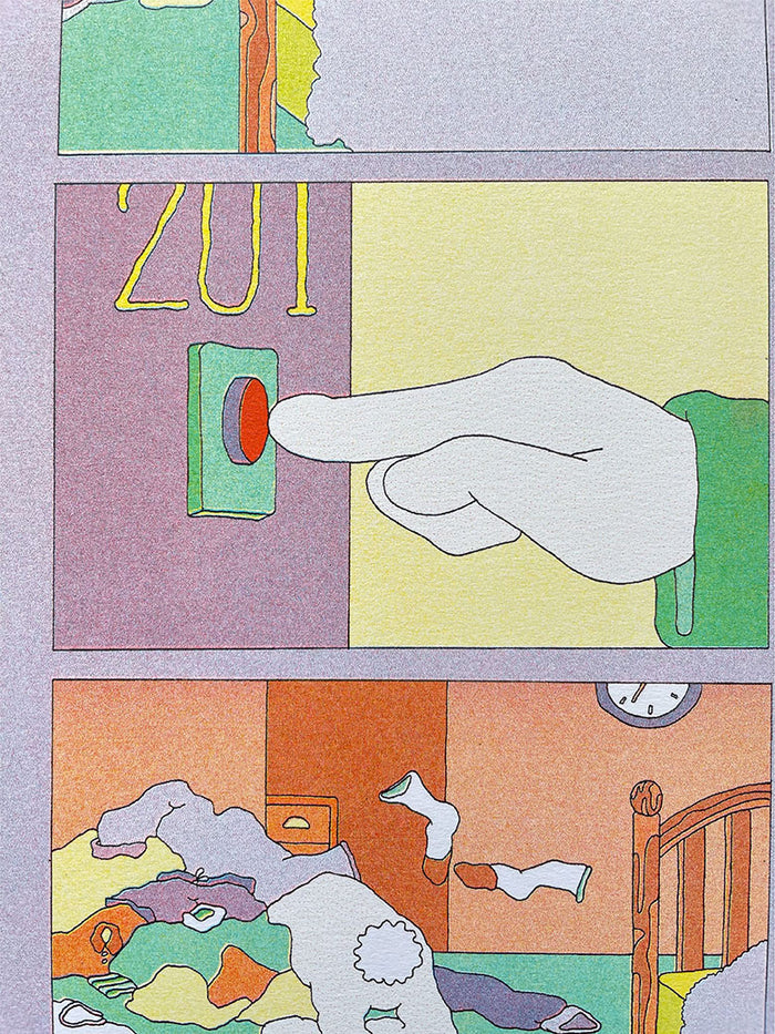 Thikity friends.リソグラフプリントポスター Richard 