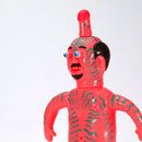 〈カスタムソフビ〉目マラサトシ / オレンジ / デハラユキノリ