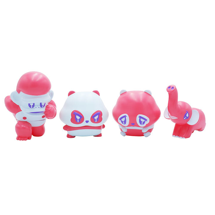 [Free shipping with bonus] Mauma, Mumu, Ken-chan, Paopao 4 types set / 3rd color / Nami Makita