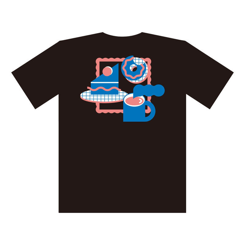 VINYL Graphic T-shirt / MOSUKI / Black
