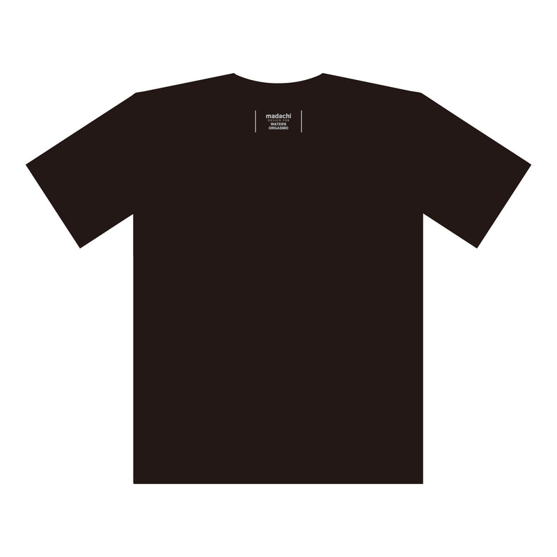 VINYL 图案 T 恤 / WATERS/ORGASMO / 黑色