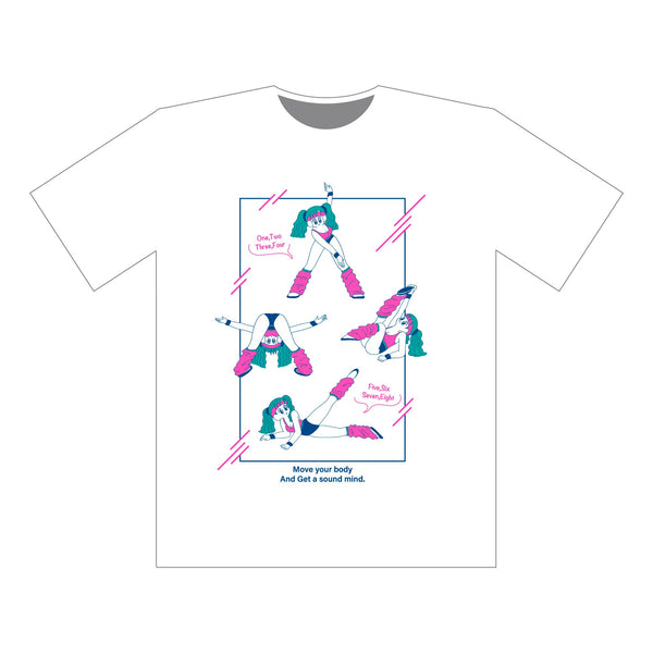 VINYL グラフィックTシャツ / 牧田なみな/ ホワイト