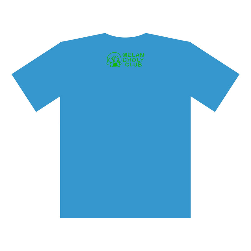 VINYL Graphic T-shirt / Monyochitapomichi / Cherry / Air Blue