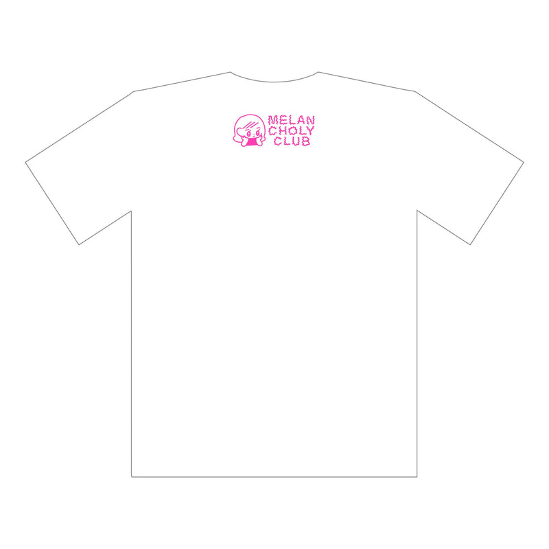 VINYL Graphic T-shirt / Monyochitapomichi / Piece / White