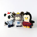 Tiny Zoo stuffed toy set of 3 / Akane Ishika