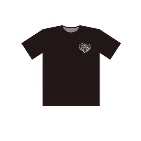 VINYL Graphic T-shirt / Chika Takei/Wonderland/Black