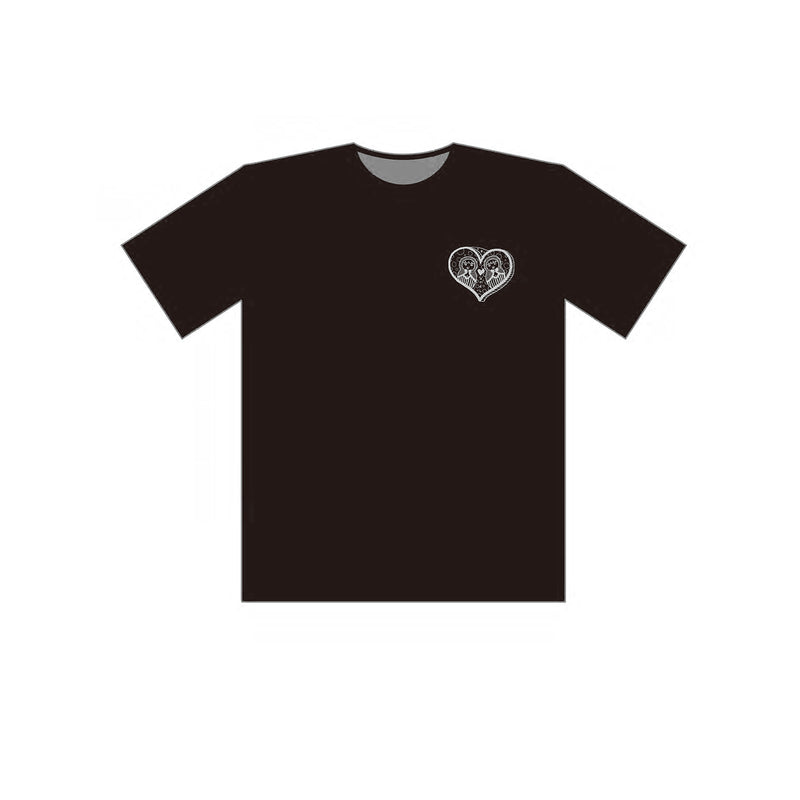 VINYL グラフィックTシャツ / 竹井千佳/ Wonderland/ブラック