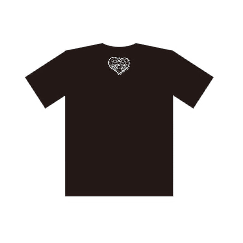 VINYL Graphic T-shirt / Chika Takei/mimi/black