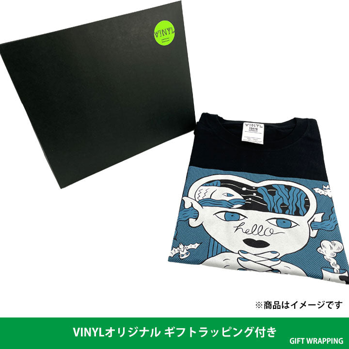 VINYL グラフィックTシャツ / MOSUKI(モスキ)/ 架空/オリーブ