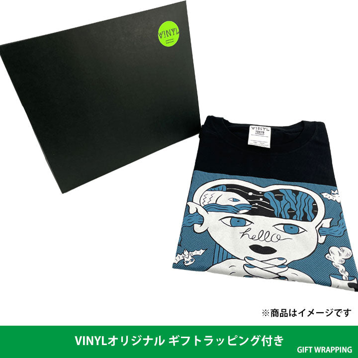 VINYL Graphic T-shirt / MOSUKI / Black